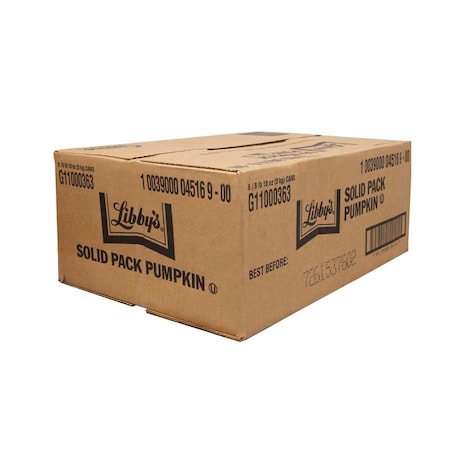 Libbys Libby's Pure Pumpkin 6.62lbs, PK6 10039000045169